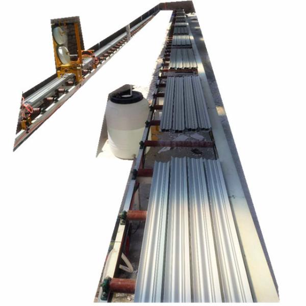 Automatic Gypsum Ceiling Cornice Processing Machinery Easy To Operation