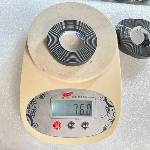 Pedale de pickleball cinta de peso de tungsteno negro 20 30 40 60 pulgadas seguro y libre de plomo