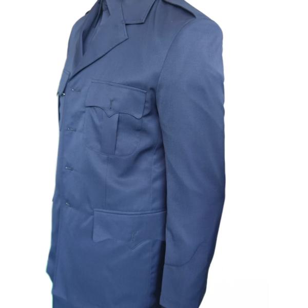 Navy Blue 45 Wool 55 Polyester tactical Uniform Winter Long Sleeve Ceremonial Dress tactical Officer Suit