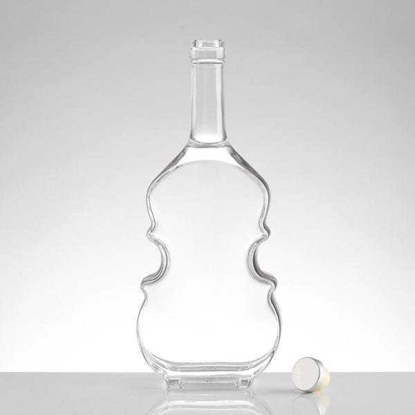 Customize Sealing 500ml 700ml 750ml Liquor Bottles for Brandy Tequila Gin More
