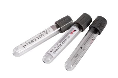 Dark Grey Glucose Vacutainer 8ml 9ml Anticoagulant Sodium Fluoride Edta Tube
