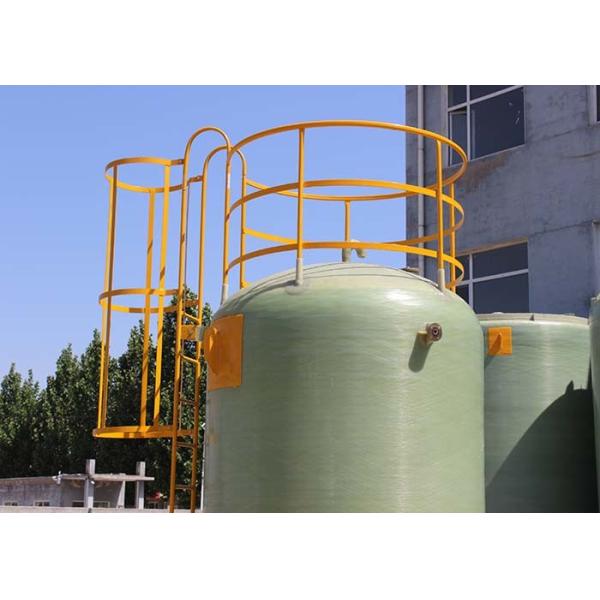 Вертикаль танка обмотки для питания накала цилиндрическая FRP химическая 18000 галлонов