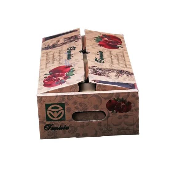 Pantone Color 3mm Custom Food Packaging Boxes For Fruit Shipping