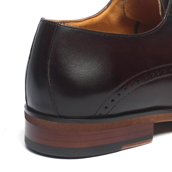 Breathable Spring Durable Coffee Dress Lace Up Shoes