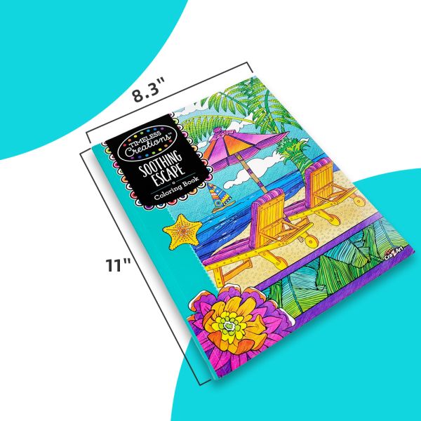 OEM Customizable Coloring Book Perfect Binding Pattern Coloring Books For Kid / Adult