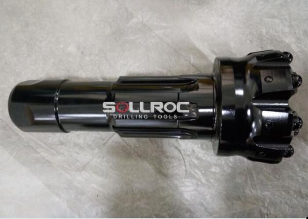 Shank M40 115mm DTH Drilling Tools Black 4'' DTH Bit For Rock Mining