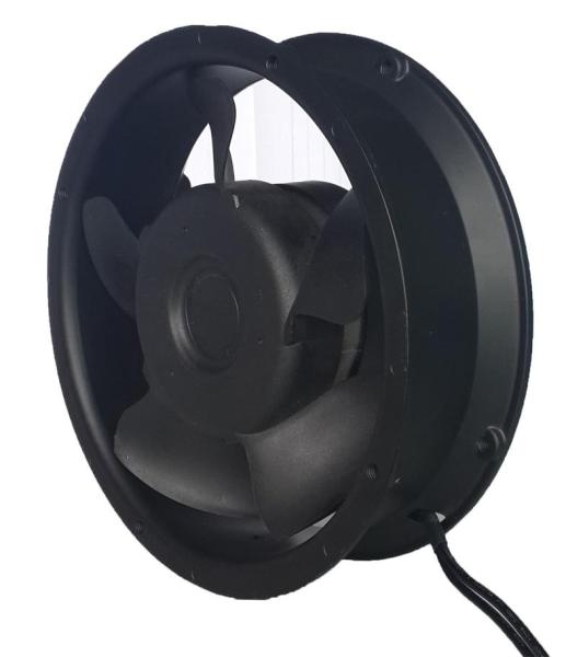 172mm Round 220V - 240V AC Brushless Industrial Extractor Fan For Machinery
