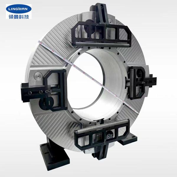 Main Chuck Pneumatic Lathe Chuck Four Jaw Big Size For Laser Pipe Cutter