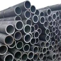 Tubo de aço carbono com revestimento preto soldado LSAW API 5CT X52 X60 ASTM A106b / API5l 8