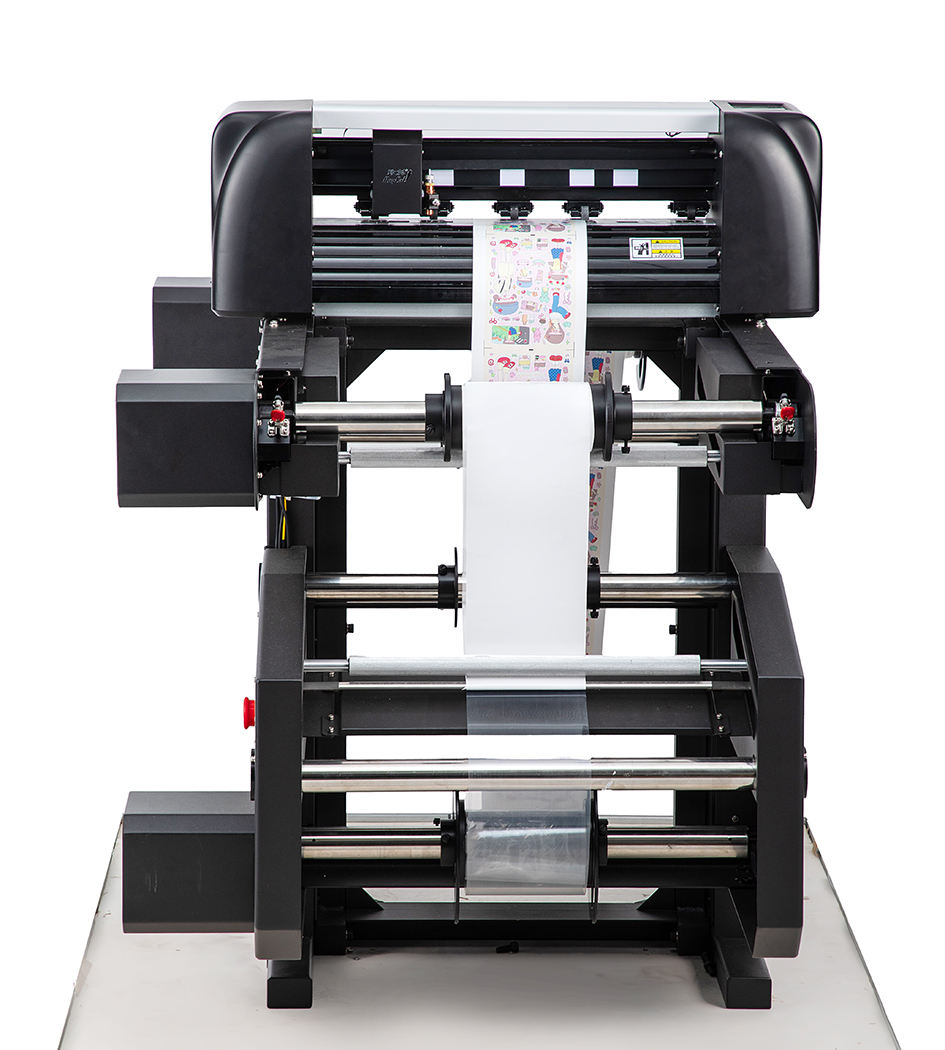 ZKJDJ330 Digital Cutter Plotter Automatic Sticker Label Roll To Roll Sheet Cutter Plotter 