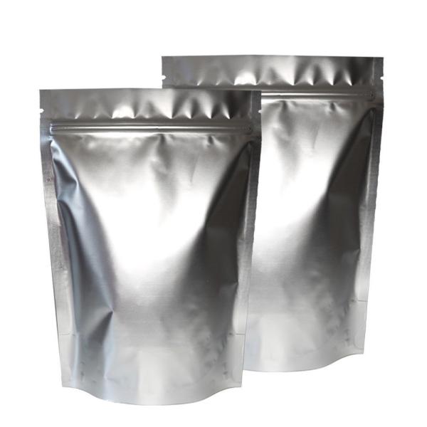 Customized Aluminum Foil Stand up Mylar Plastic Black k Pouch Matt Finish  Packaging Bag