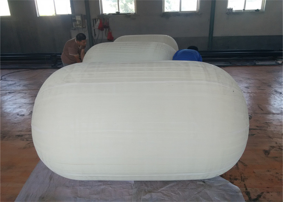 Белый тип слинга плавая пневматический резиновый обвайзер 50kpa 3.3x6.5m