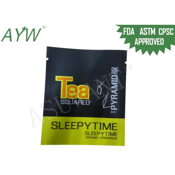 Zip Lock Tea Packing Plastic Bag 2lb / 5lb Barrier With Customized Logo Printing
