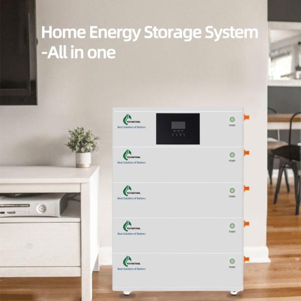 С решетки 5 к перезаряжаемые батарее лития 20kWh 400ah всем в одной системе солнечной батареи