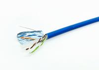 Le câble Ethernet en vrac de ftp CAT6 d'halogène nul a protégé le fil de réseau de l'en cuivre 23AWG