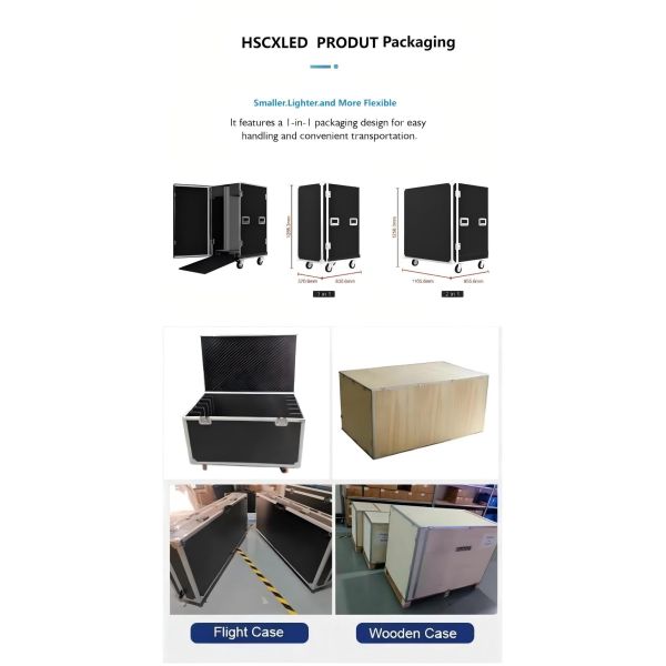 P1.53 Foldable LED poster screen LED Poster Display