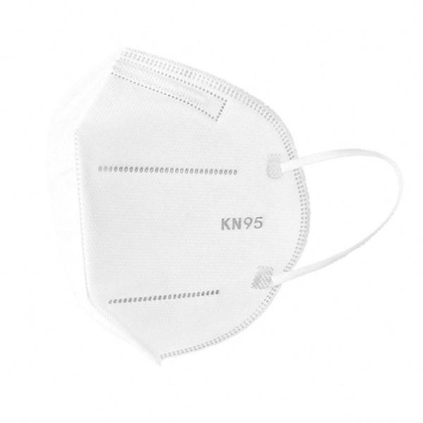 White 3 Layers KN95 Disposable Masks Non - Woven Fabric For Protection