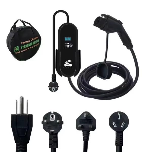 16A Output Current CE Certified Portable AC 3.5KW Fast Ev Charging Pile Type1 for Long-Lasting Charging