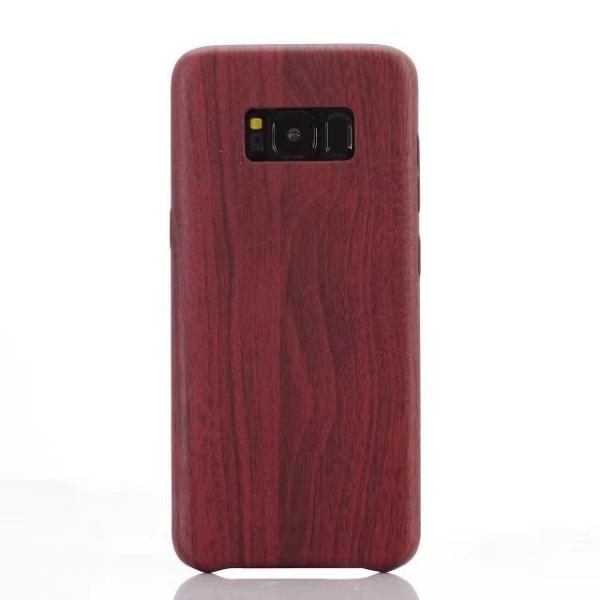 for samsung galaxy s8 Retro Wood Grain pattern soft TPU PU back phone case