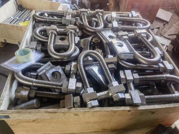 304 316 stainless steel U Type Adjustable Shackles  Hoist Crane Parts corrosion proof