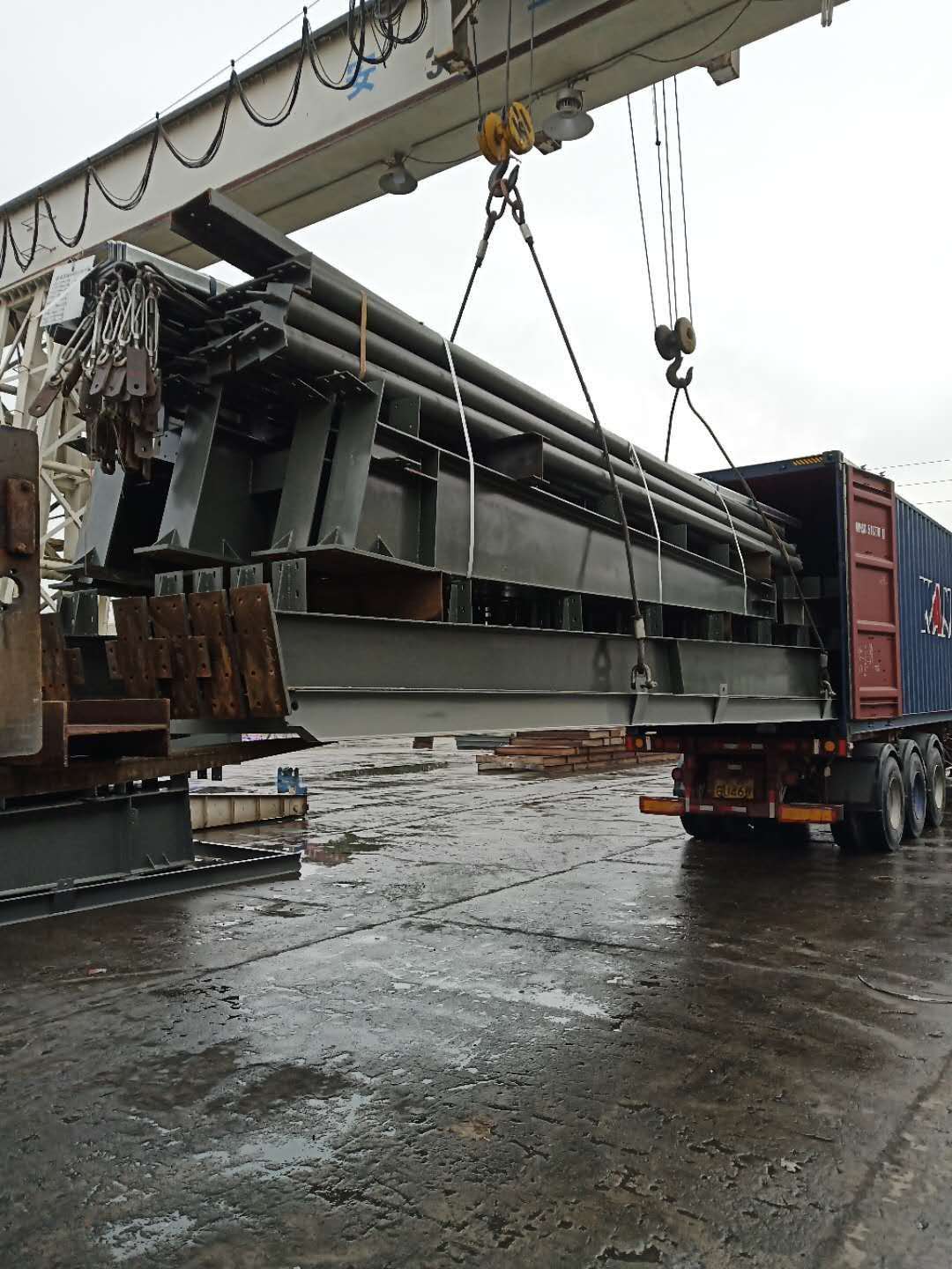 Краска цвета серого цвета железного каркаса гаража Q345B, промышленные метр гаража 5000 квадратный