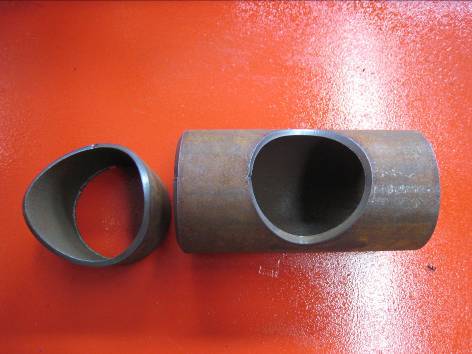 Large Diameter Round Pipe Plasma Profile Cutting Machine 3D Bevel Torch 6000Kg Loading