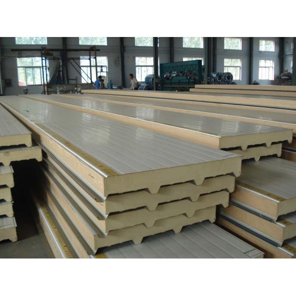 Простой экономичный тип панель сандвича PU делая машину для панелей сандвича стены крыши PU