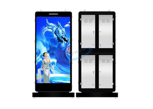 IP54 Movable LED Advertising Player Effective Heat Dissipation