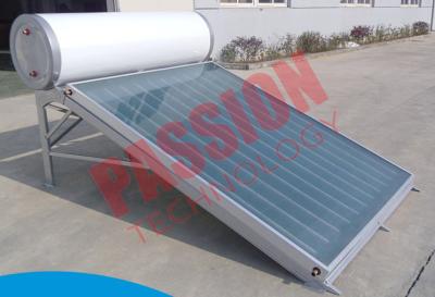 Aquecedor de água solar da pressão compacta revestimento da oxidação do ânodo de 150 litros