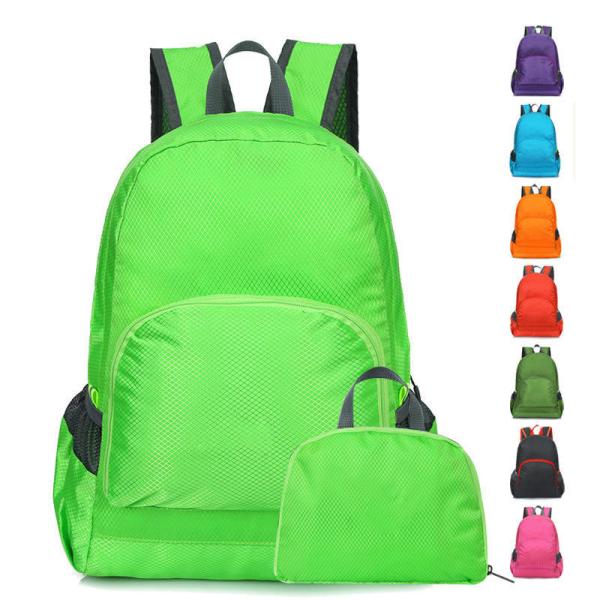 Outdoor Camping Hiking Ultralight Folding Travel Daypack Bag Mountaineering Sports Backpack for Men Women Foldable