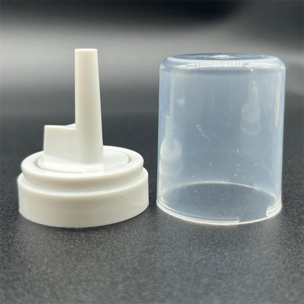 Eco-Friendly Hair Styling Product Valve | Biodegradable Materials | 0.8mm Orifice for Mousse and Gels