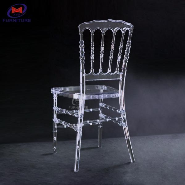 Lightweight Resin Chiavari Chair 7 Bar More Stable 10 Years Warranty