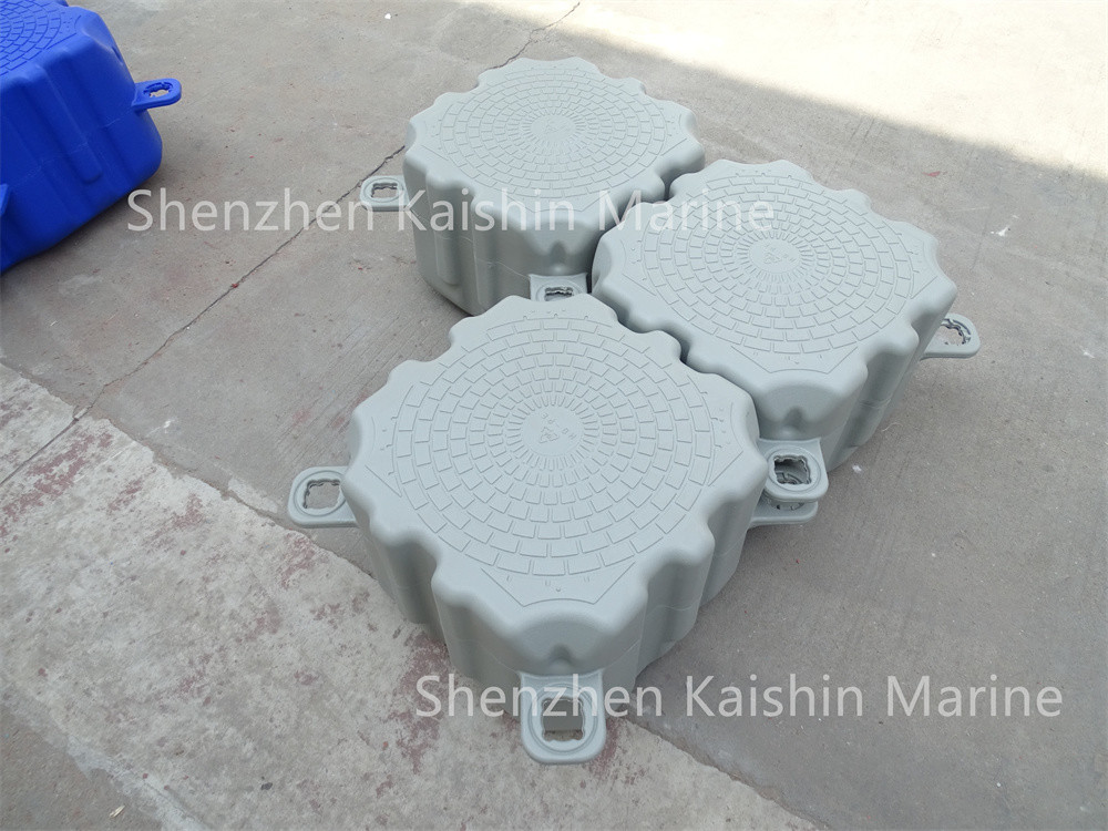 Модульный HDPE плавучий кубический док пластмассовый плавучий проход Понтонный мост Для яхт лодки судового причала плавучая платформа