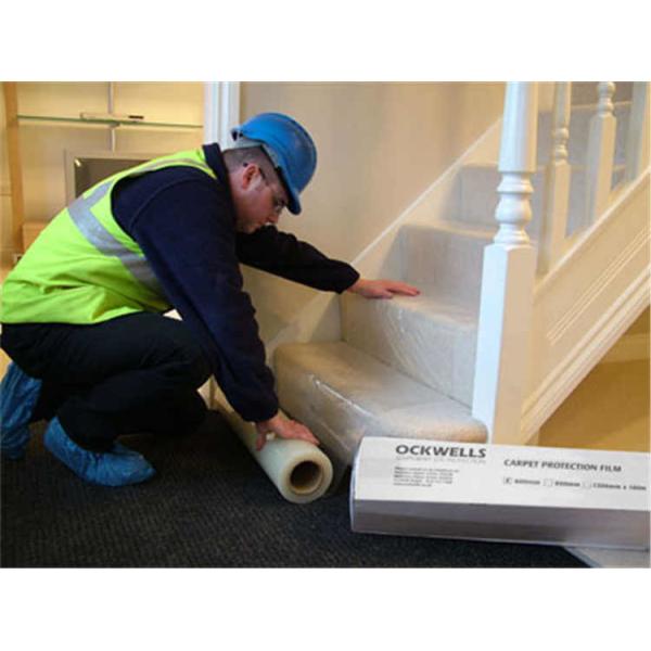 24" 200' склеивающая пленка собственной личности экрана ковра для половика лестн