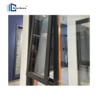 Ventanas de doble acristalamiento, ventanas de tormenta de aluminio.