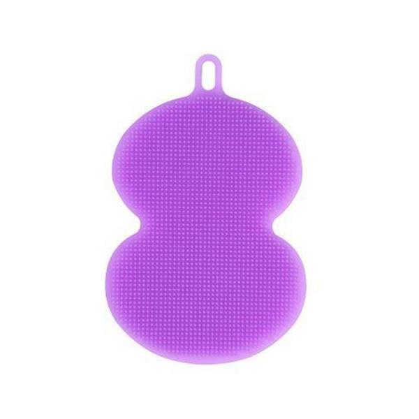 FDA - Approved Silicone Kitchen Brush For Wash Dishes Glasses Vegetables And Fruit