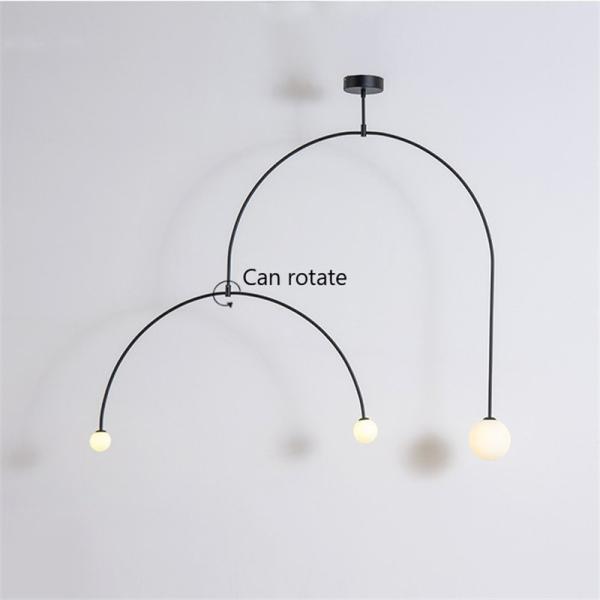 Art Chandelier Designer Iron Balance Chandelier Scandinavian Mobile Chandelier Lighting(WH-MI-166)