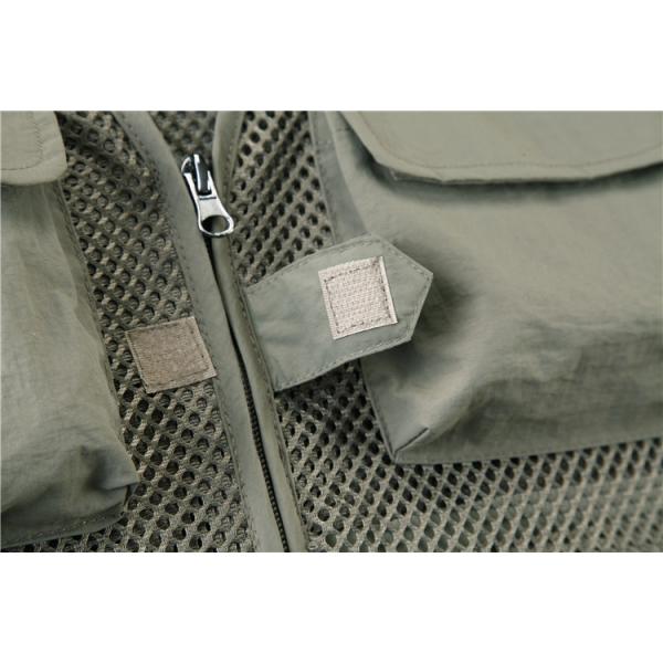 Diseñador de verano Casual Biker Multi-pocket Mesh Utility Respirante Pesca sin mangas Tamaño más chalecos y chalecos para hombres