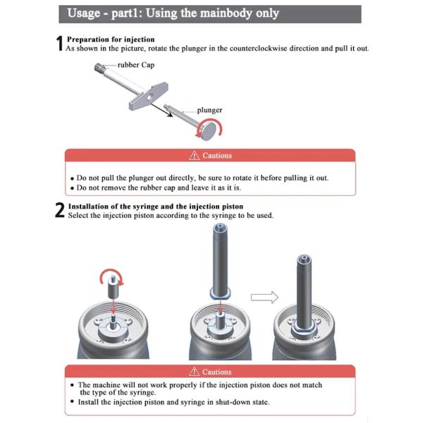 Multi-Needle 5pins/9pins Mesotherapy Gun for Home and Commercial Ez Injector HD100