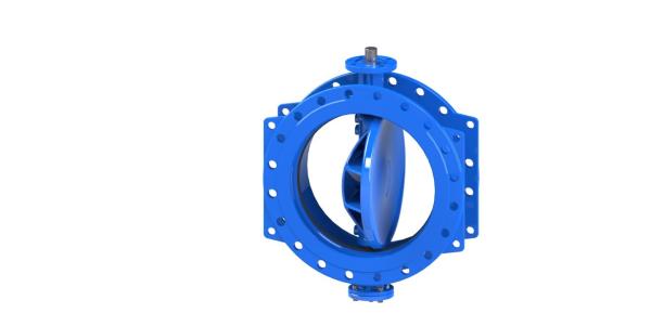 AWWA C504 Double Eccentric Butterfly Valve Drinking Water Approved SS304 Coated Disc