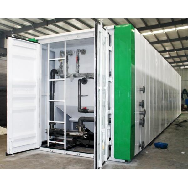 50m3/Day MBR System Stainless Steel Automatic Control Waste Water Treatment Plant