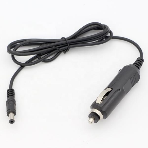12V 3A 5.5x2.1mm Cigarette Lighter Male Plug to DC Car Charger Cable