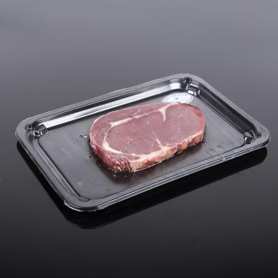 Bandeja plástica descartável laminada da refeição do filme 2cm do Pe