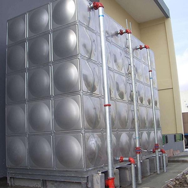 Storage Drinking Water Tank , Stamping Stainless Steel Large Water Tanks
