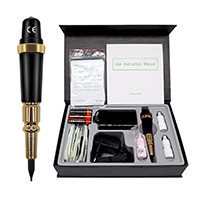 Ручка татуировки PMU машины макияжа скоростей золота 4 беспроводная постоянная