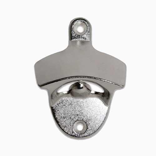 Unique Design Die Casting Zinc Alloy Blank Silver Plating Blank Engrave Logo Bar Horse Wall-mounted Beer Bottle Opener