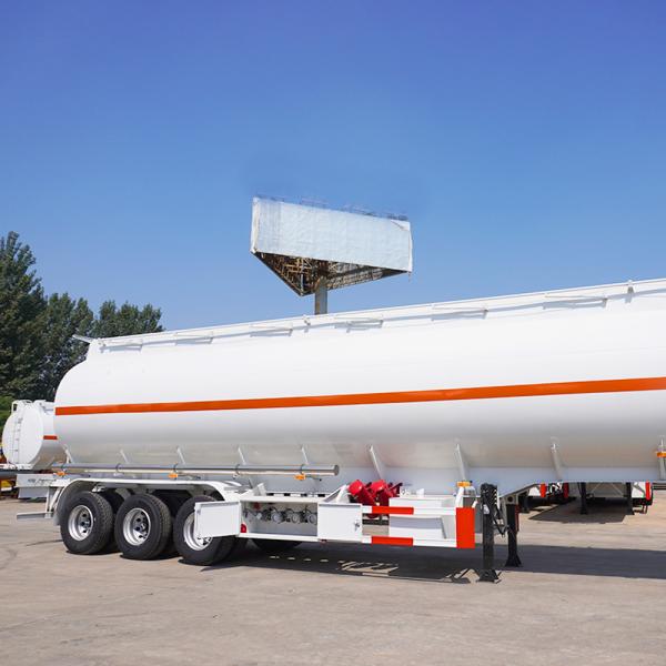TITAN Hot Sale Tri Axles 40000/42000/45000 Liters Diesel Fuel Tanker Trailers Semi Tank Trailer Truck for Sale