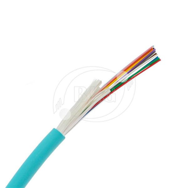 Non Unitized 6 Strand Fiber Optic Cable , MM 50 / 125 OM4 Fiber Optic Network Cable
