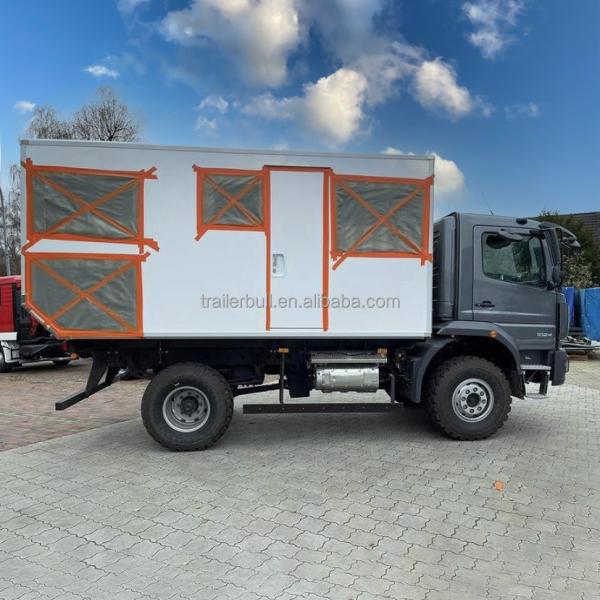 Customizable FRP Motorhome Truck Camper Shells with Glassfibre Reinforced Polyester
