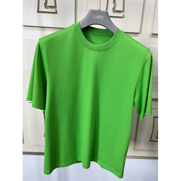 Men's Dropped Shoulder T-Shirts 300gsm 100% Cotton Heavyweight Crop Oversize Custom Logo Embroidered Print Design Streetwear Tee